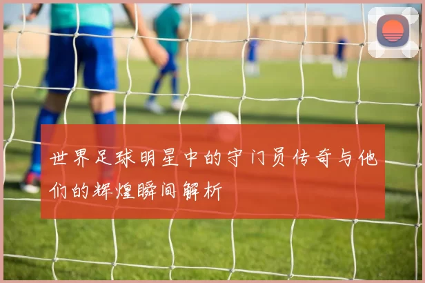 世界足球明星中的守门员传奇与他们的辉煌瞬间解析
