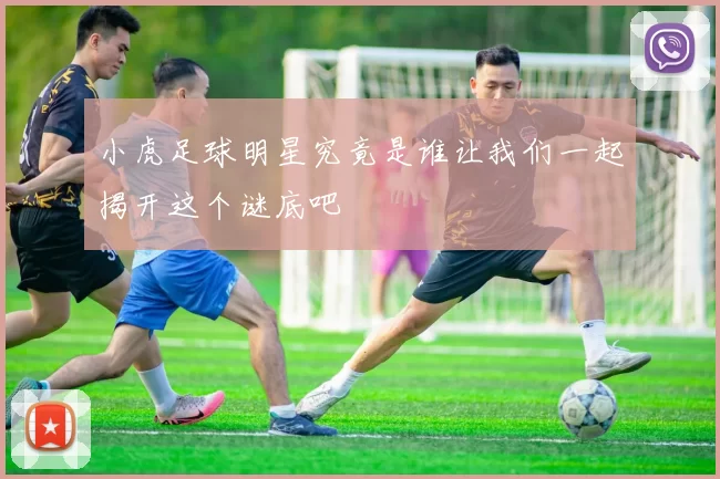 小虎足球明星究竟是谁让我们一起揭开这个谜底吧